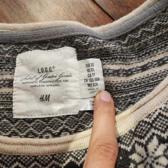 unique h&m knit tunic - Picture 4 of 7